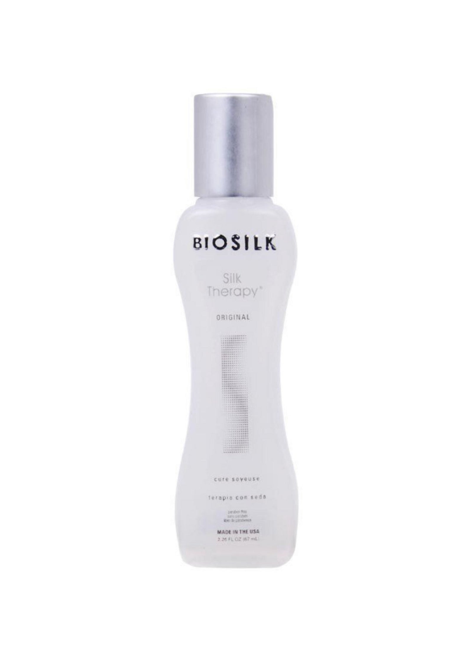 Biosilk Silk Therapy Original – Herstellende Leave-in Treatment voor Glanzend & Pluisvrij Haar