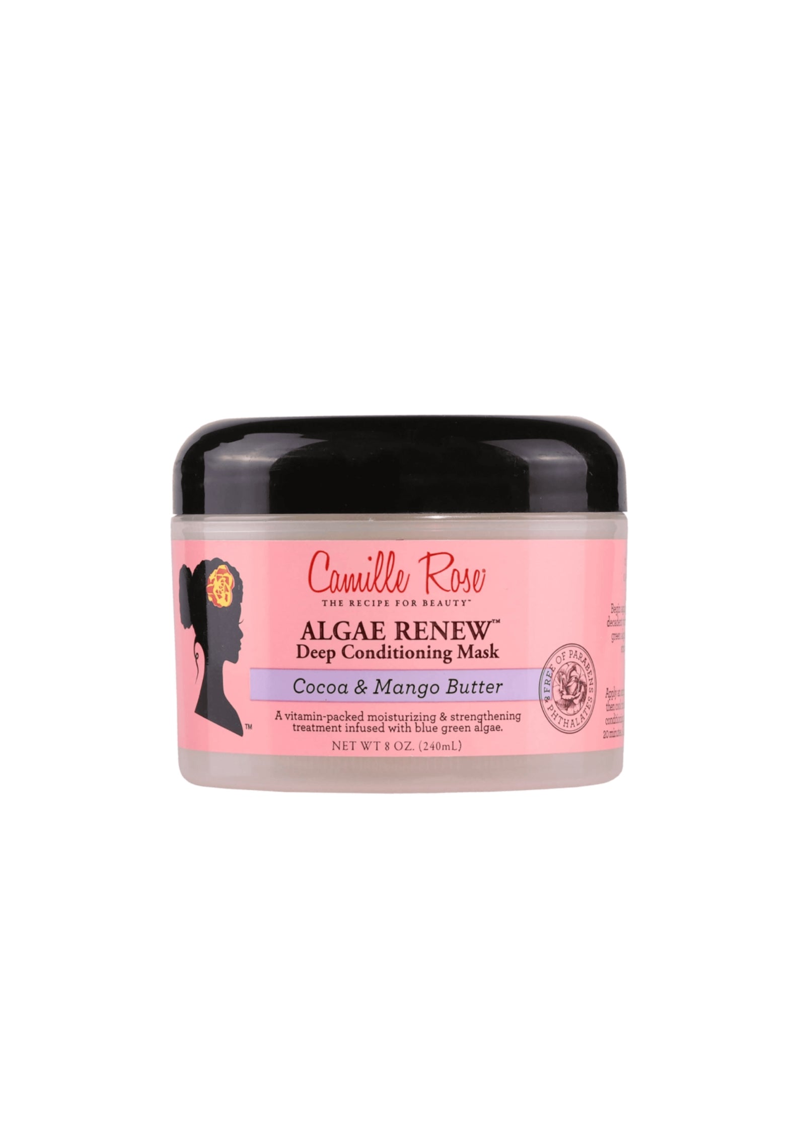 Camille Rose Algae Renew Deep Conditioning Mask 240 ml – Intensief Herstellend Haarmasker