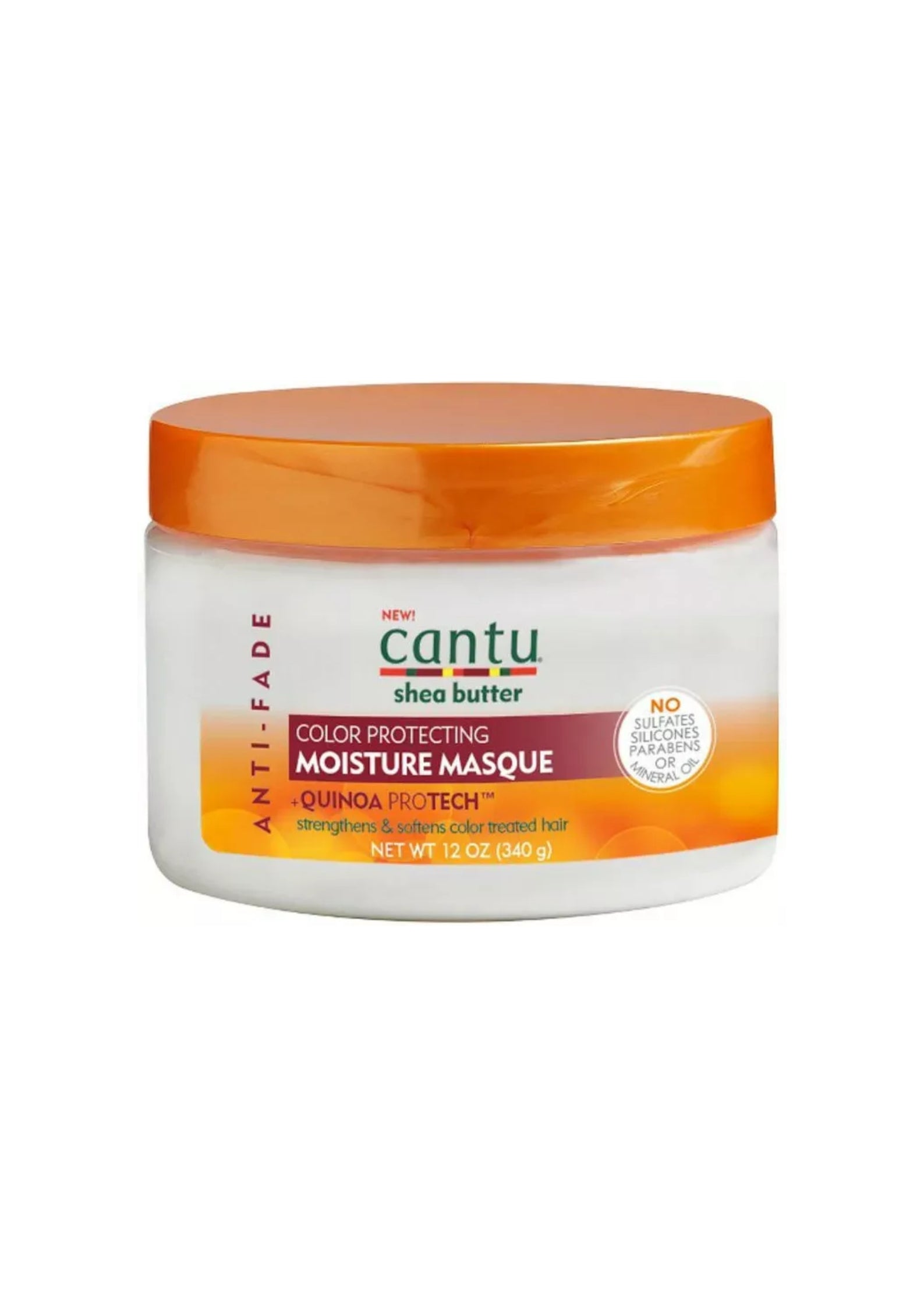 Cantu Color Protecting Moisture Masque 340g – Intensief Haarmasker voor Gekleurd Haar en Langdurige Hydratatie