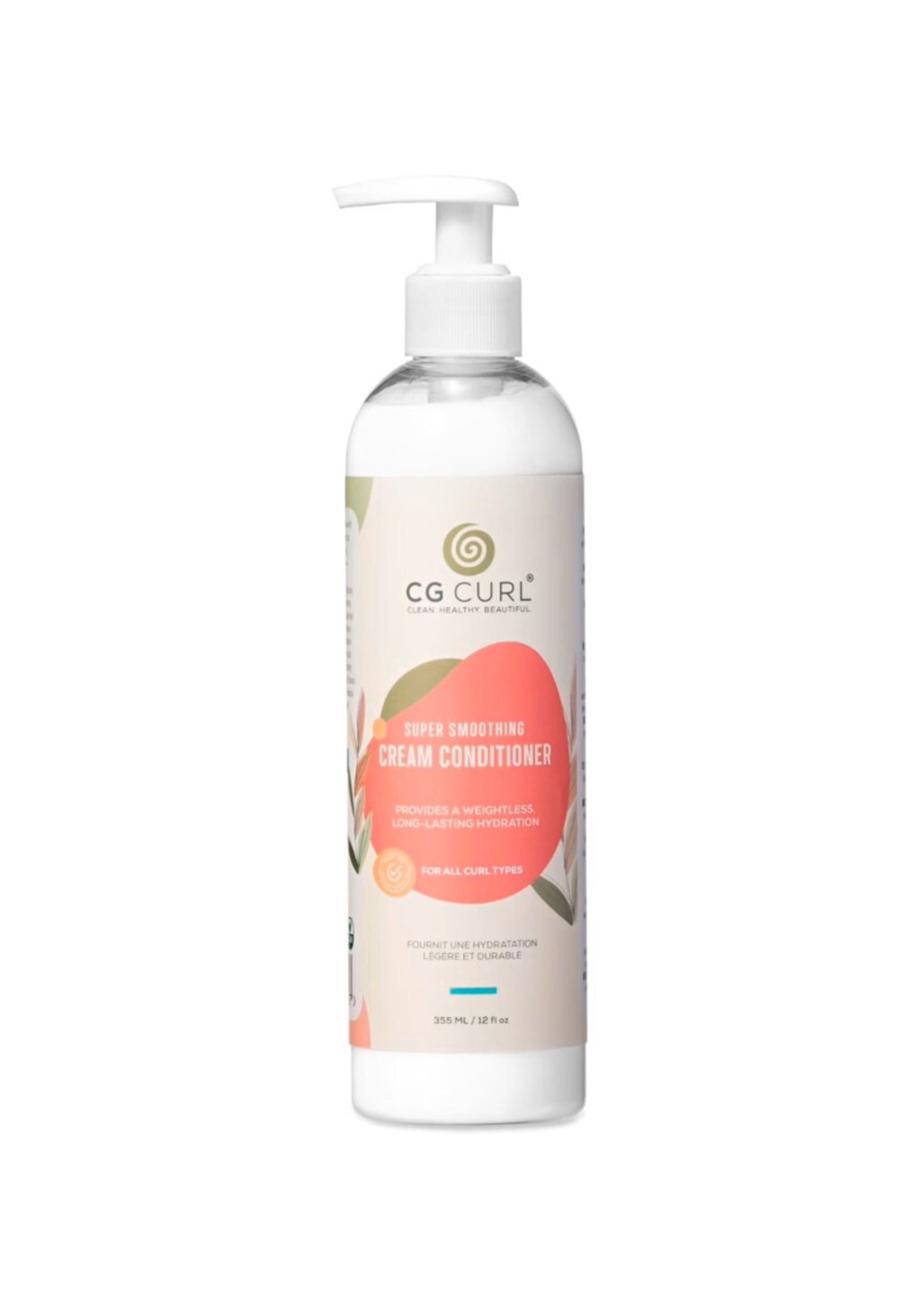 CG Curl Super Smoothing Cream Conditioner 355 ml – Intense Verzachting en Ontklitting voor Krullend Haar