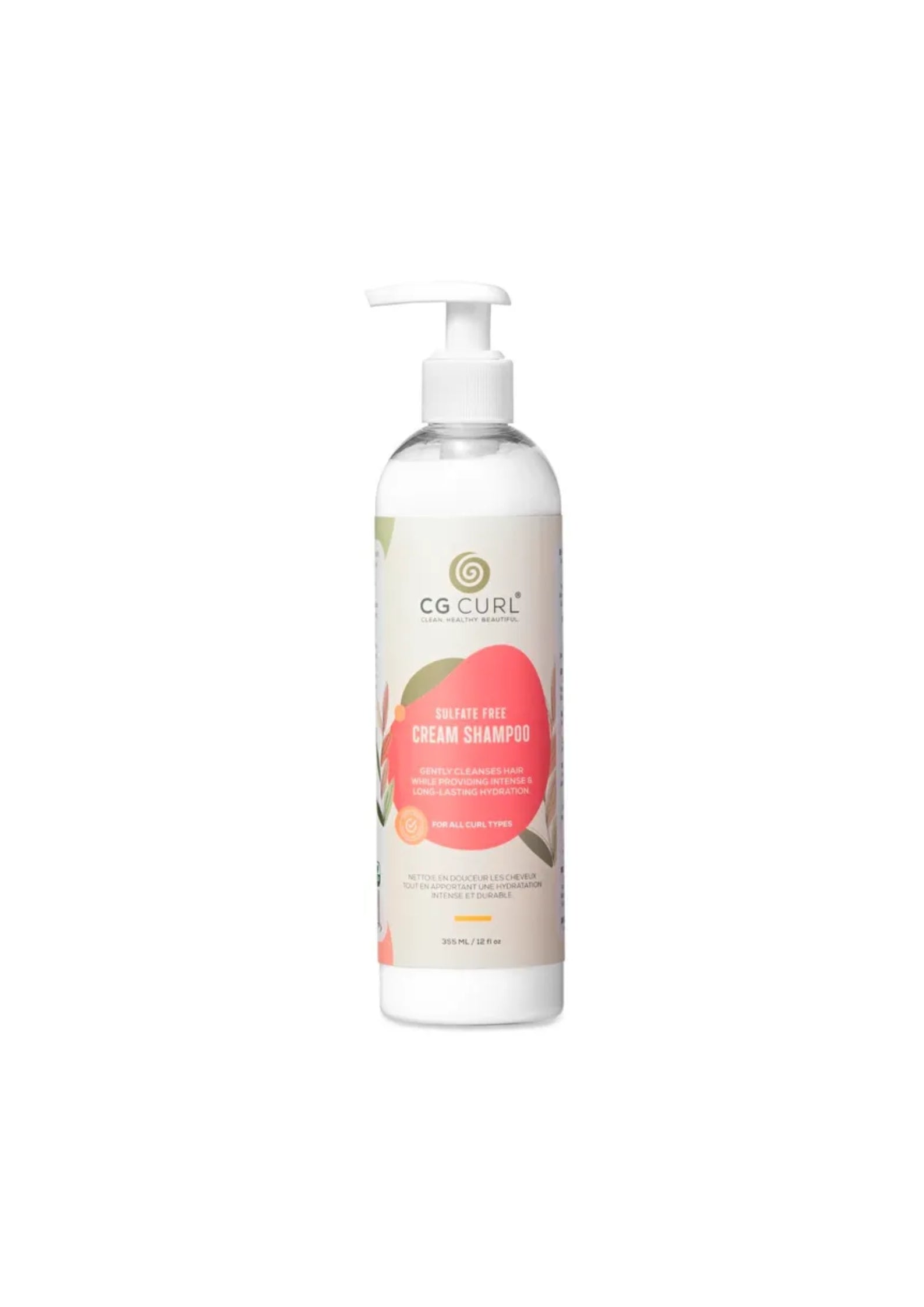 CG Curl Sulfate Free Cream Shampoo 355 ml – Milde Reiniging voor Zachte, Gezonde Krullen