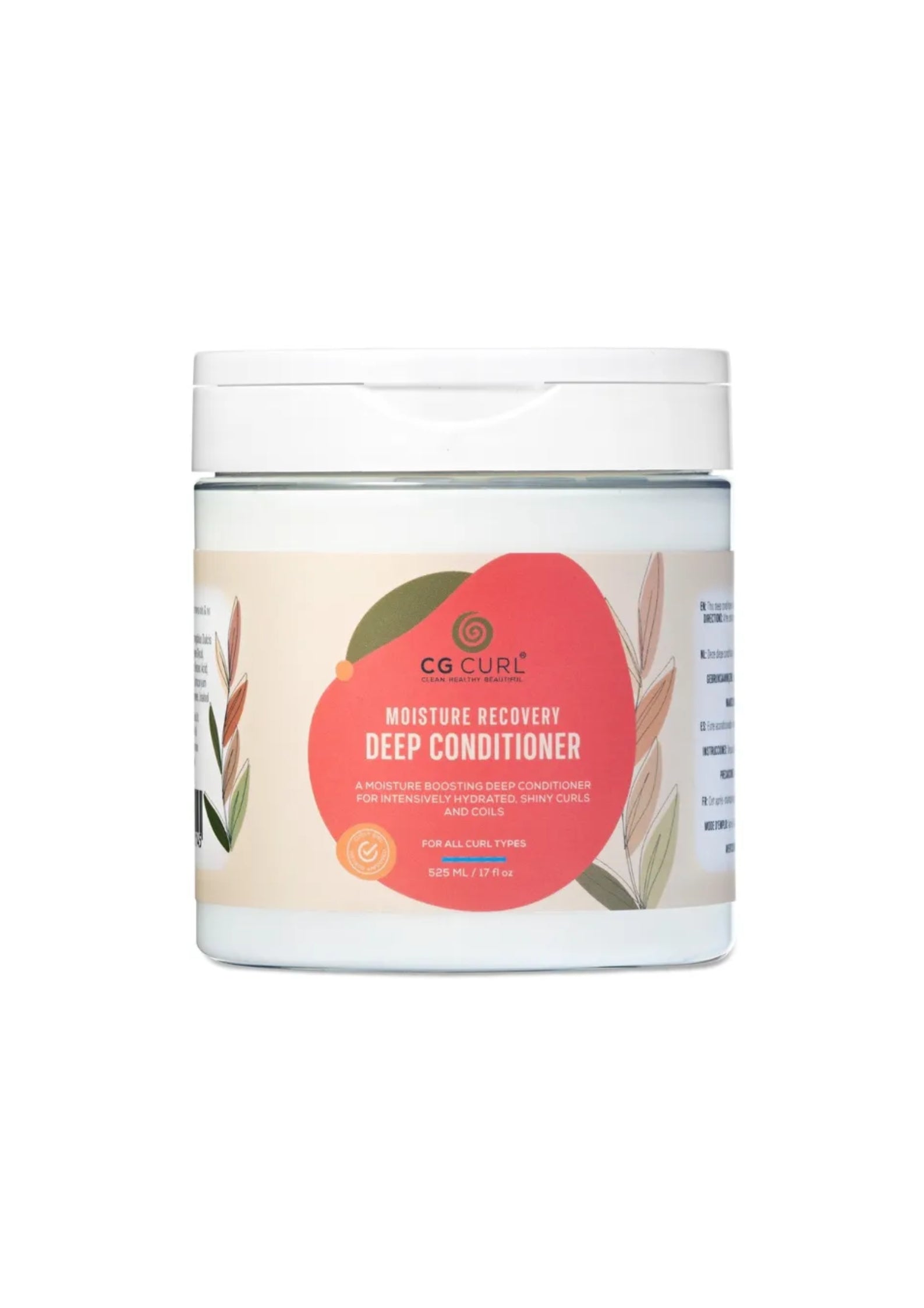 CG Curl Moisture Recovery Deep Conditioner 525 ml – Intens Herstel en Diepe Hydratatie voor Droog Krullend Haar