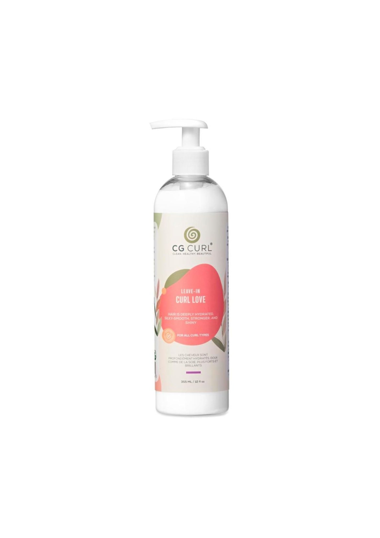 CG Curl Leave-In Curl Love 355ml – Hydraterende Leave-in voor Zachte, Pluisvrije Krullen