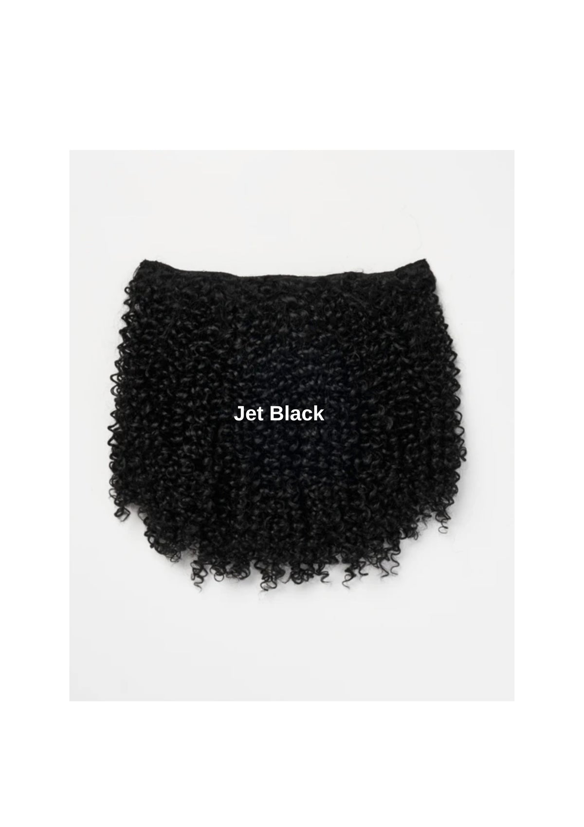 Outre Human Hair Premium Blend Clip-In Big Beautiful Hair 4A Kinky Curly 10" – Kinky Curly Clip-Ins voor Extra Volume en Lengte