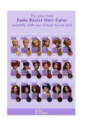 Dark and Lovely Fade-Resist Permanente Haarverf – Langdurige Haarkleur met Glans