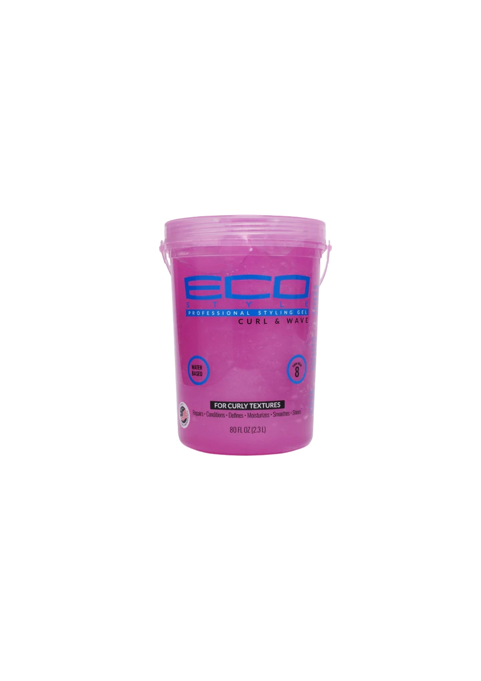 ECO Style Styling Gel Curl & Wave – Definiërende Styling Gel voor Krullen en Waves