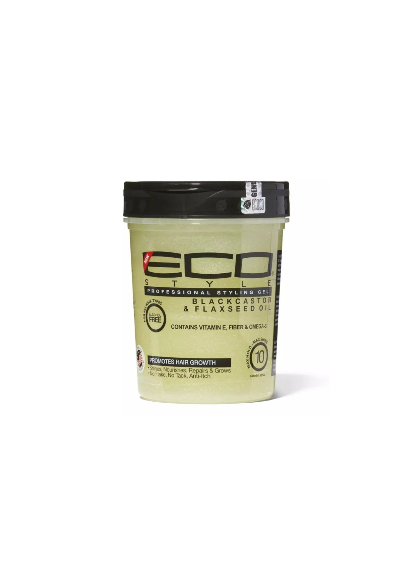 ECO Style Styling Gel Black Castor Oil