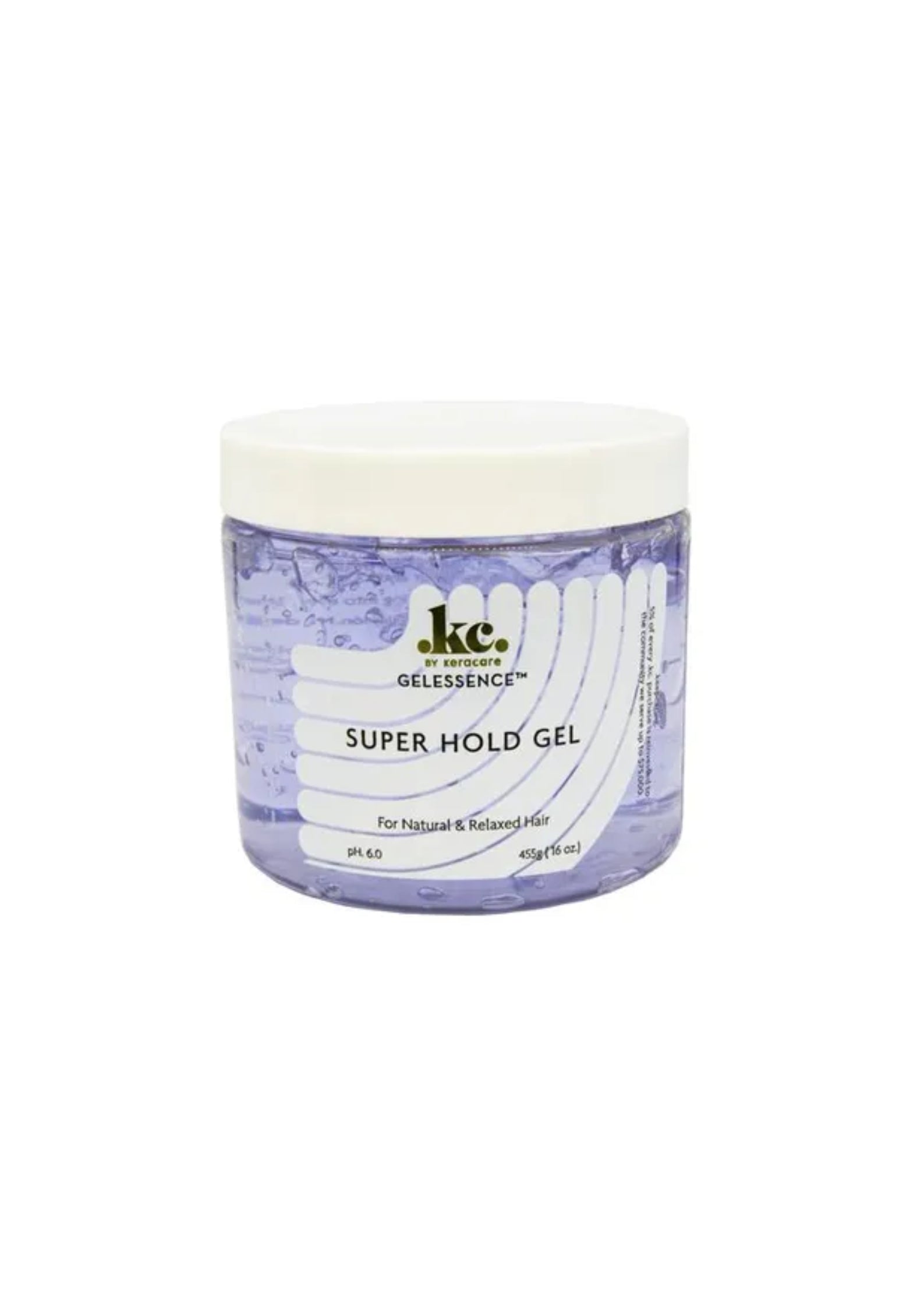 KeraCare Gelessence Super Hold Gel 455g – Extra Sterke Styling Gel voor Maximale Hold en Langdurige Kruldefinitie