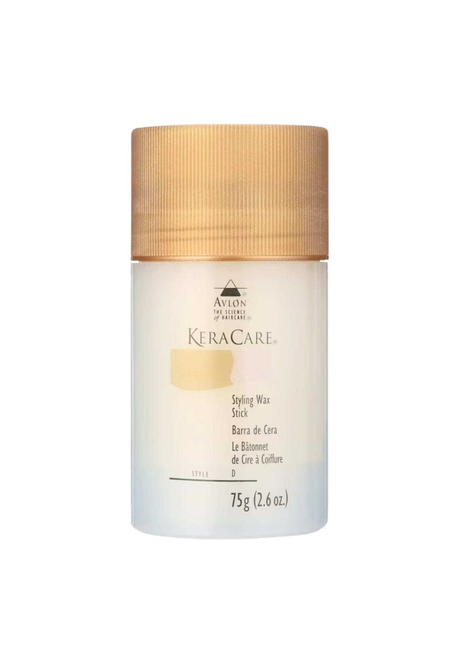 KeraCare Styling Wax Stick 75g – Wax Stick voor Strakke Edges, Sleek Styles en Pluiscontrole