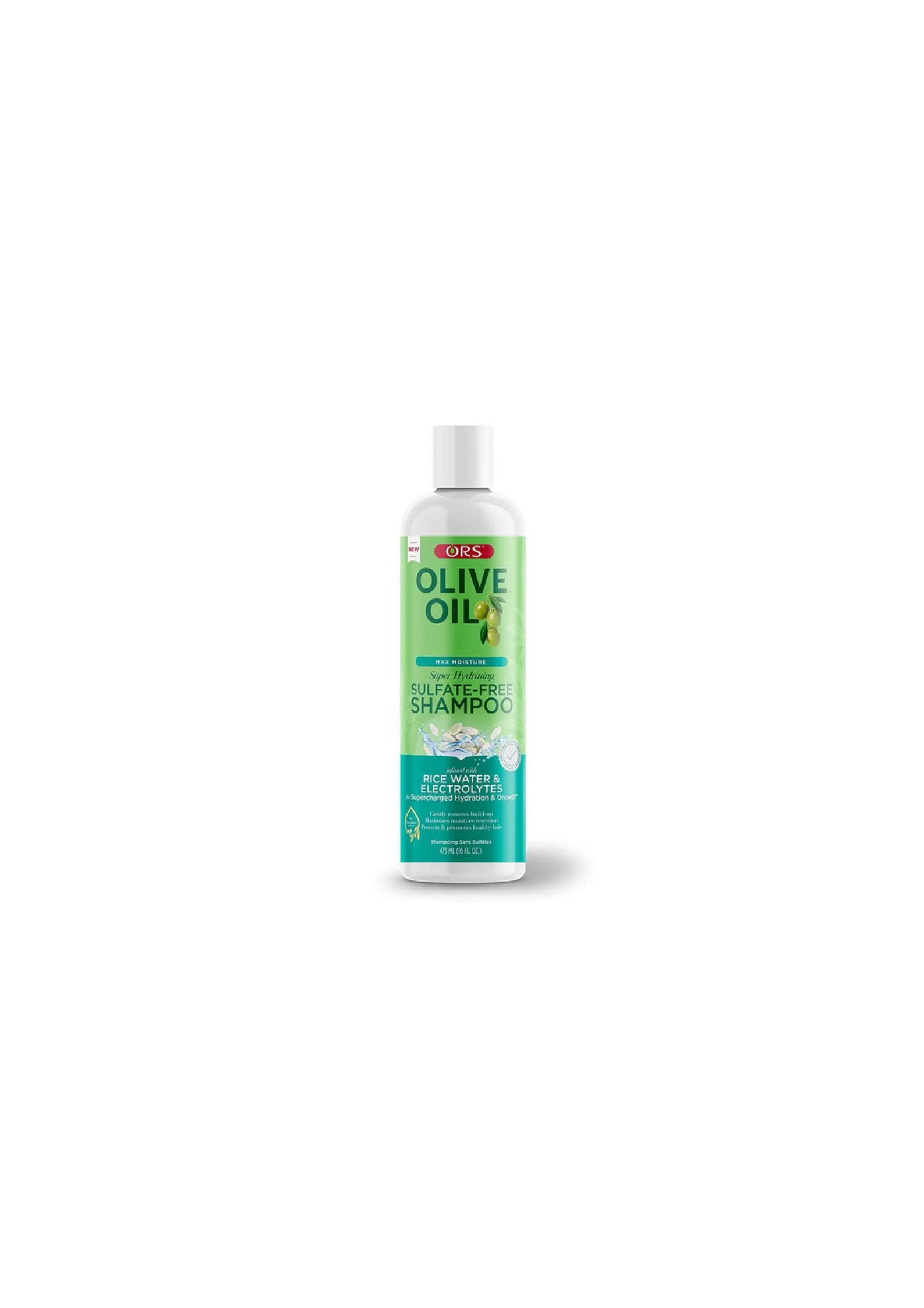 ORS Olive Oil Max Moisture Sulfate Free Shampoo 473 ml – Hydraterende Shampoo zonder Sulfaten