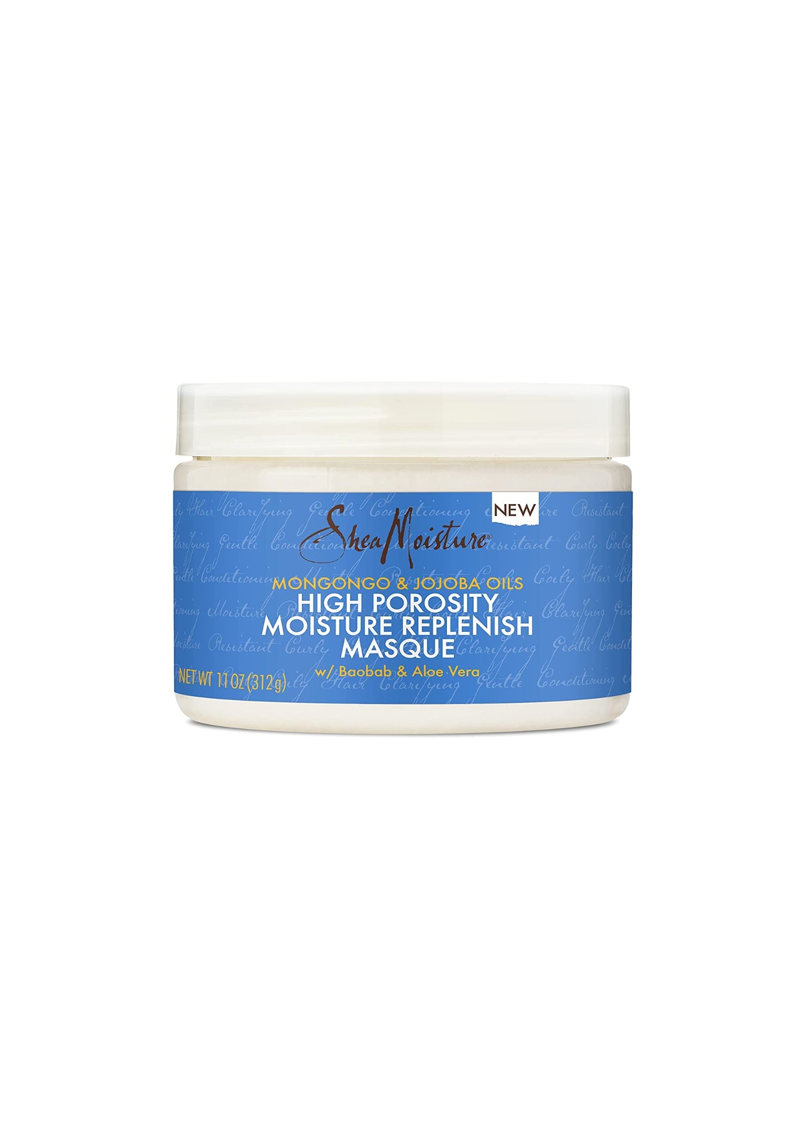 Shea Moisture High Porosity Moisture Replenish Masque 312g – Intens Hydraterend Masker voor Droog en Beschadigd Haar