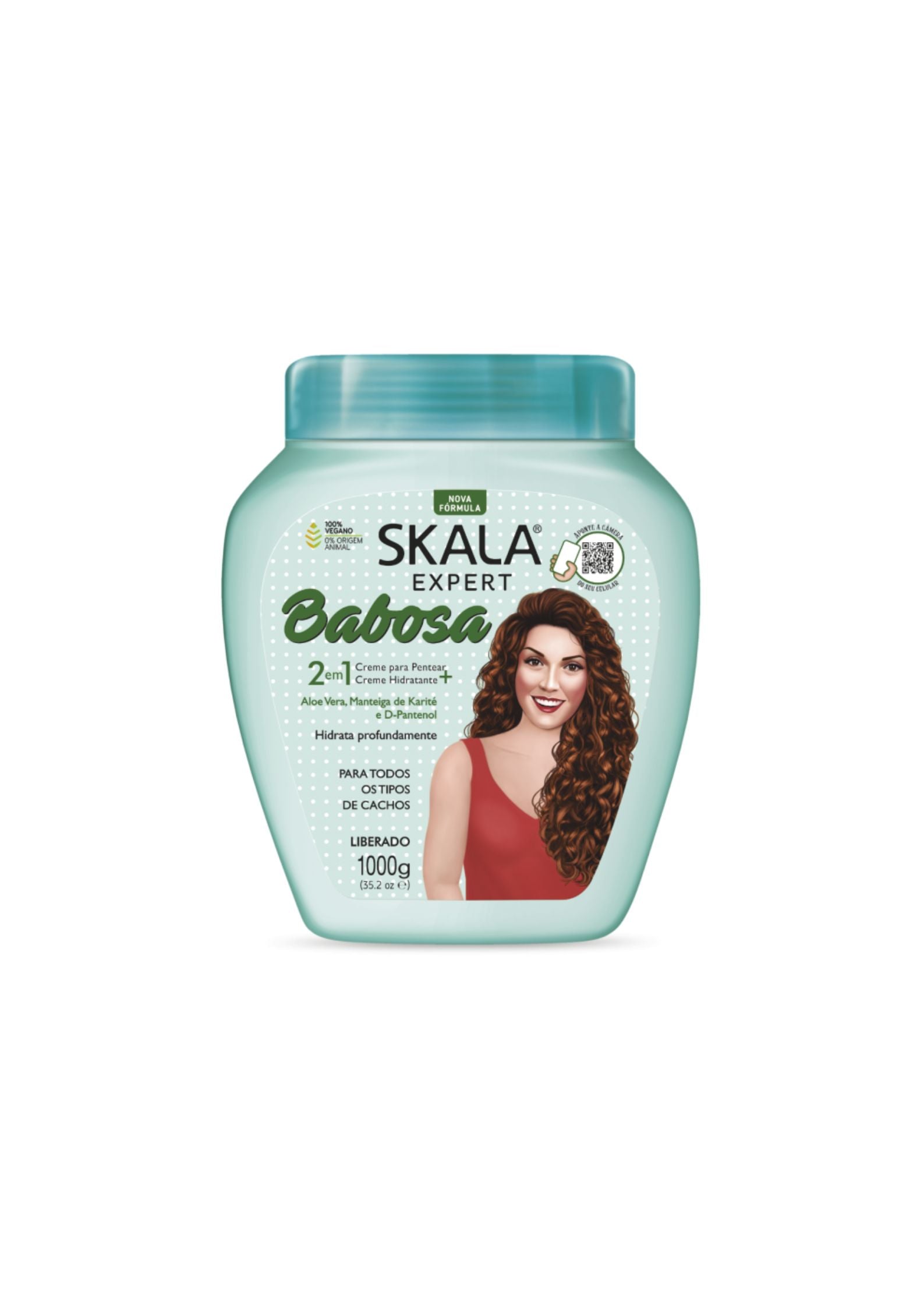 Skala Hair Treatment 2-in-1 Babosa 1000 g – Hydraterende Haarcrème met Aloe Vera