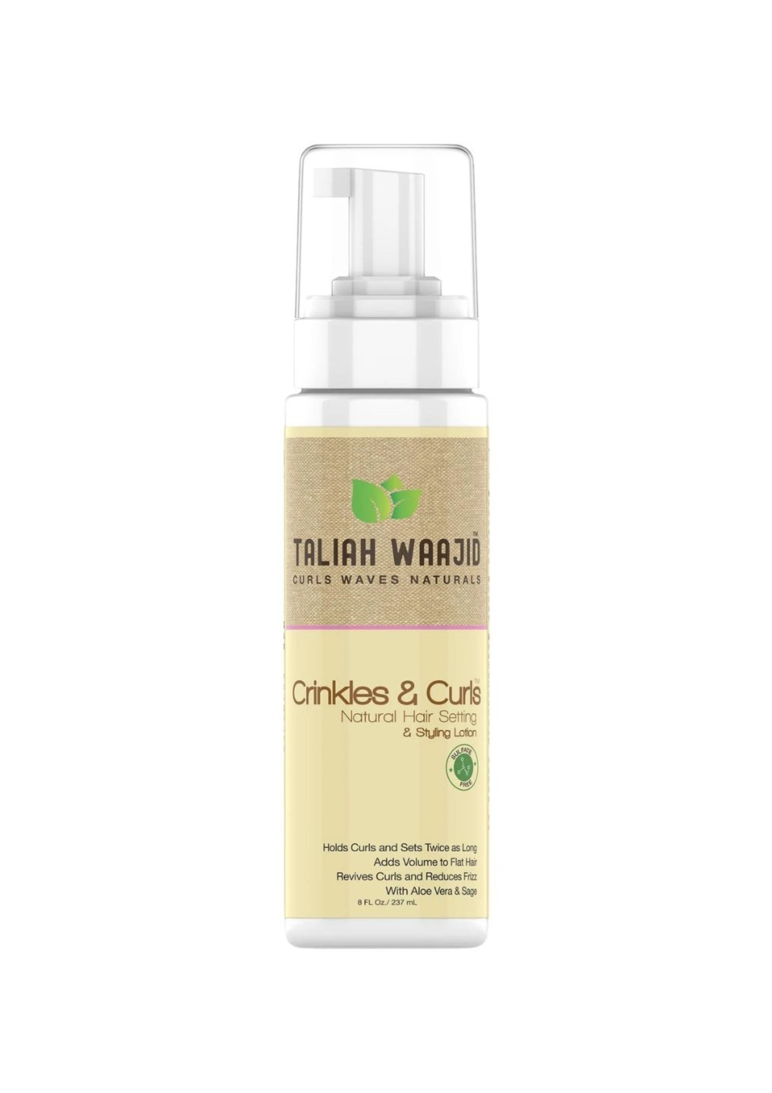 Taliah Waajid Crinkles & Curls 237ml – Krulverzorgende Lotion