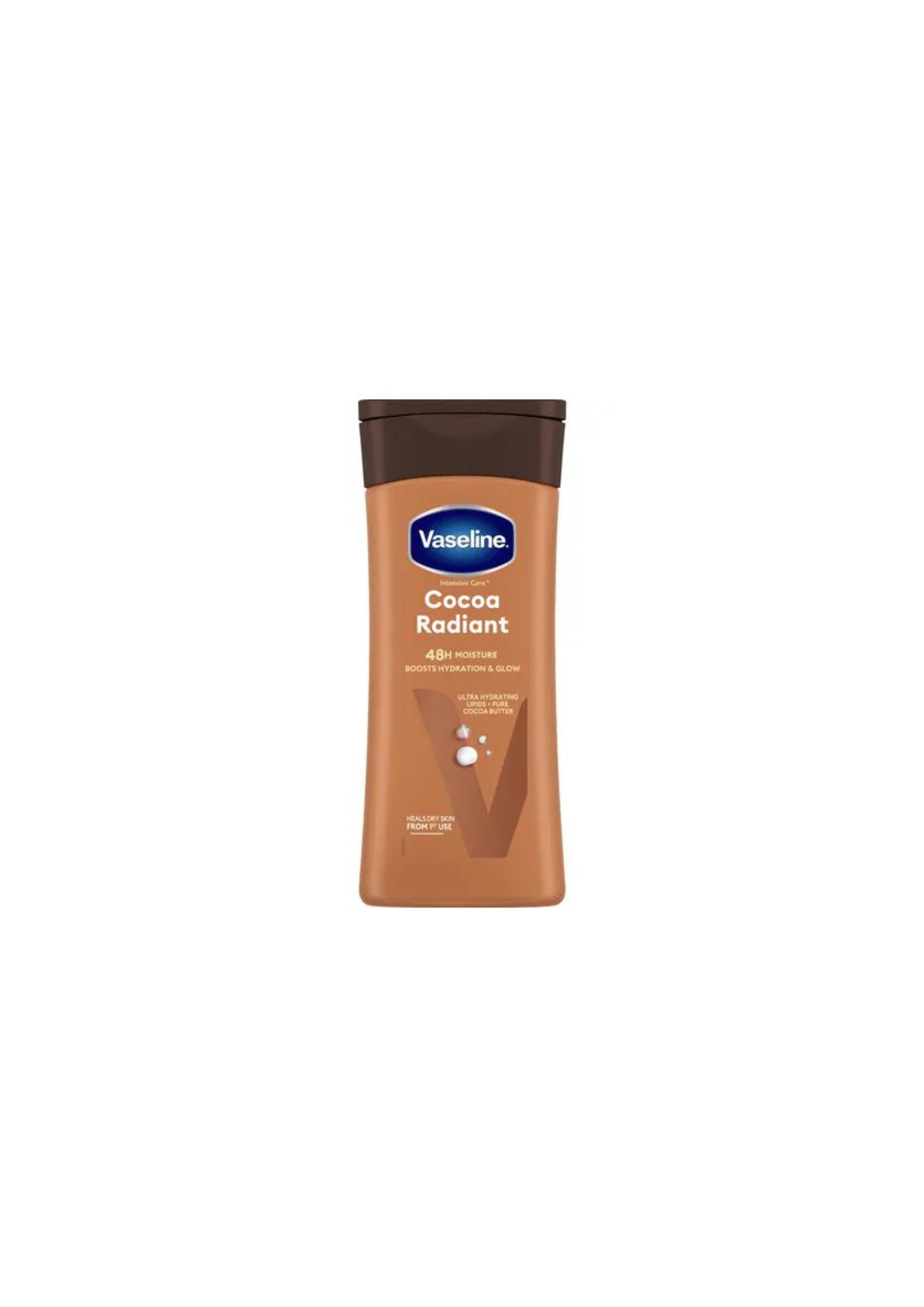 Vaseline Body Cocoa Radiant Lotion – Voedende Bodylotion met Cocoa Butter
