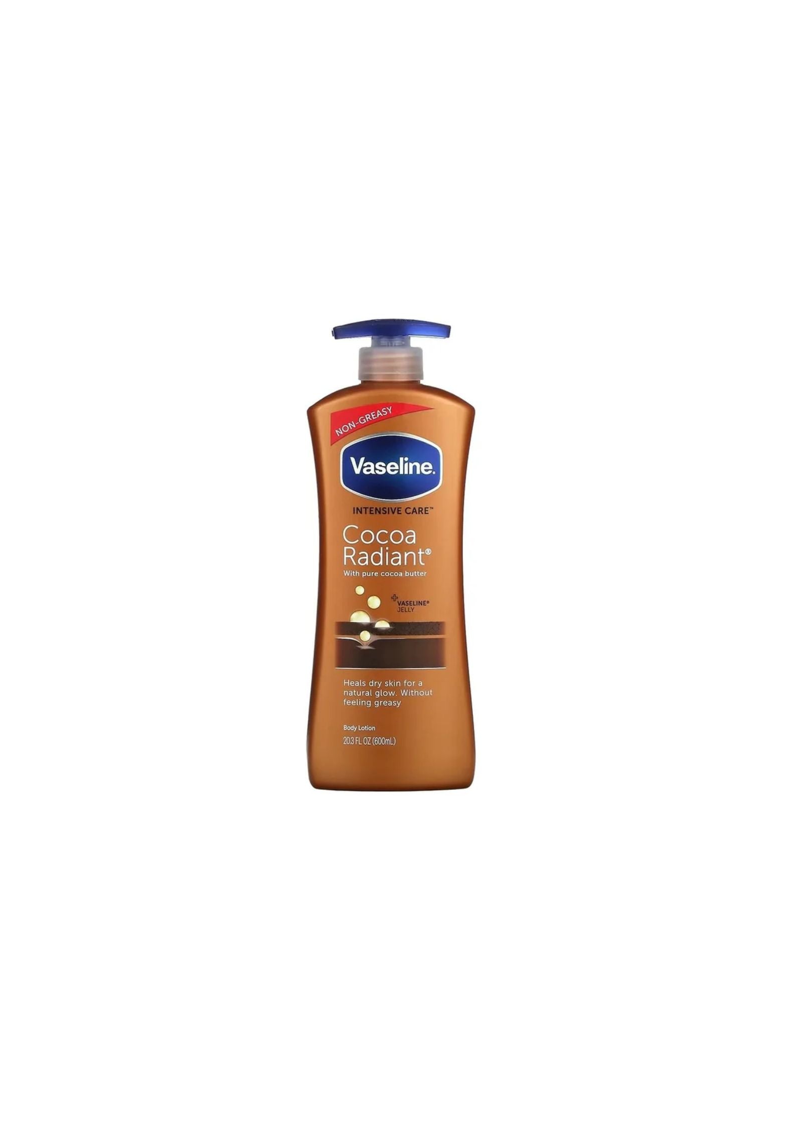 Vaseline Body Cocoa Radiant Lotion – Voedende Bodylotion met Cocoa Butter