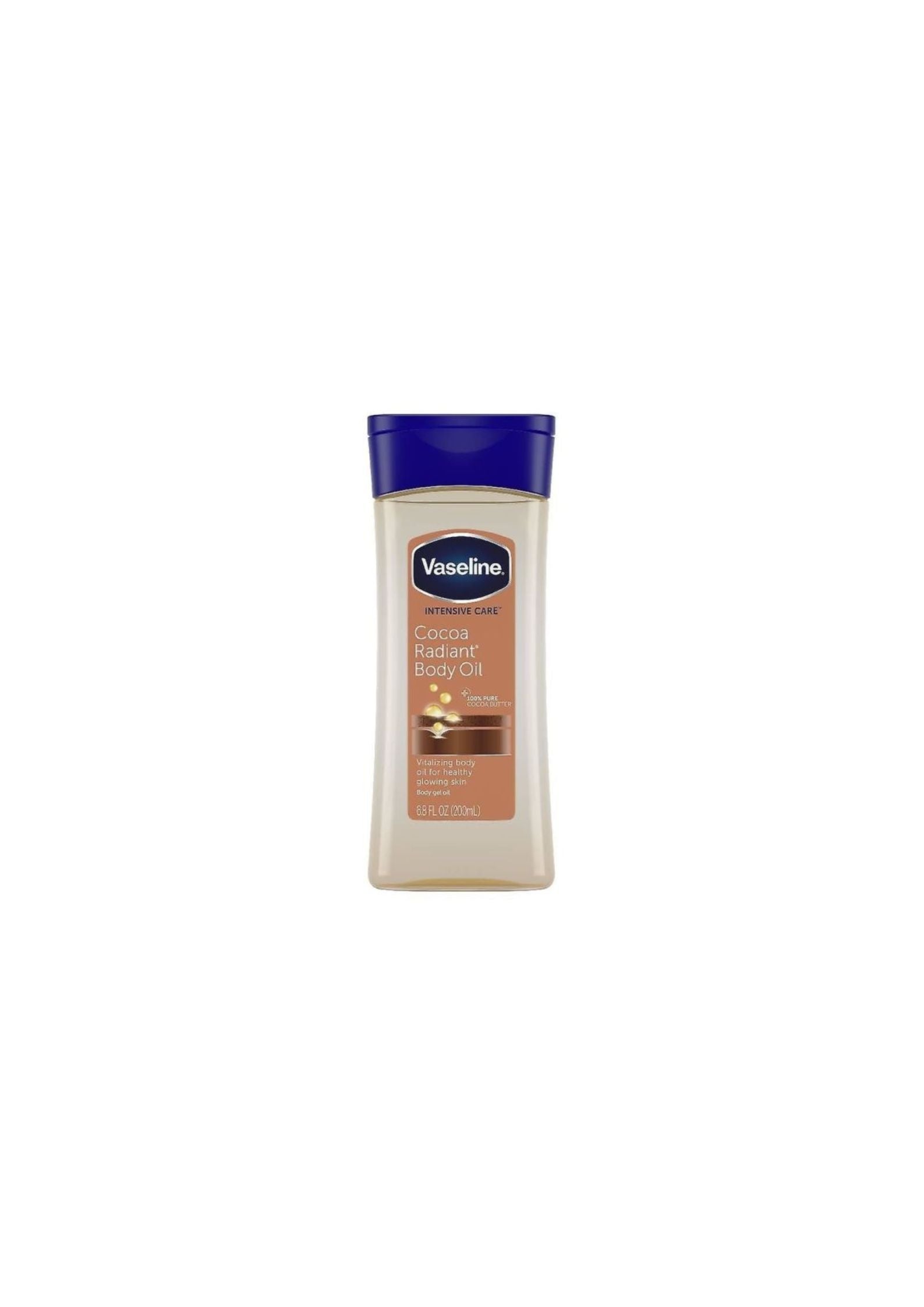 Vaseline Body Oil Gel Cocoa Radiant 200 ml – Intens Verzorgende Body Oil Gel met Cocoa Butter