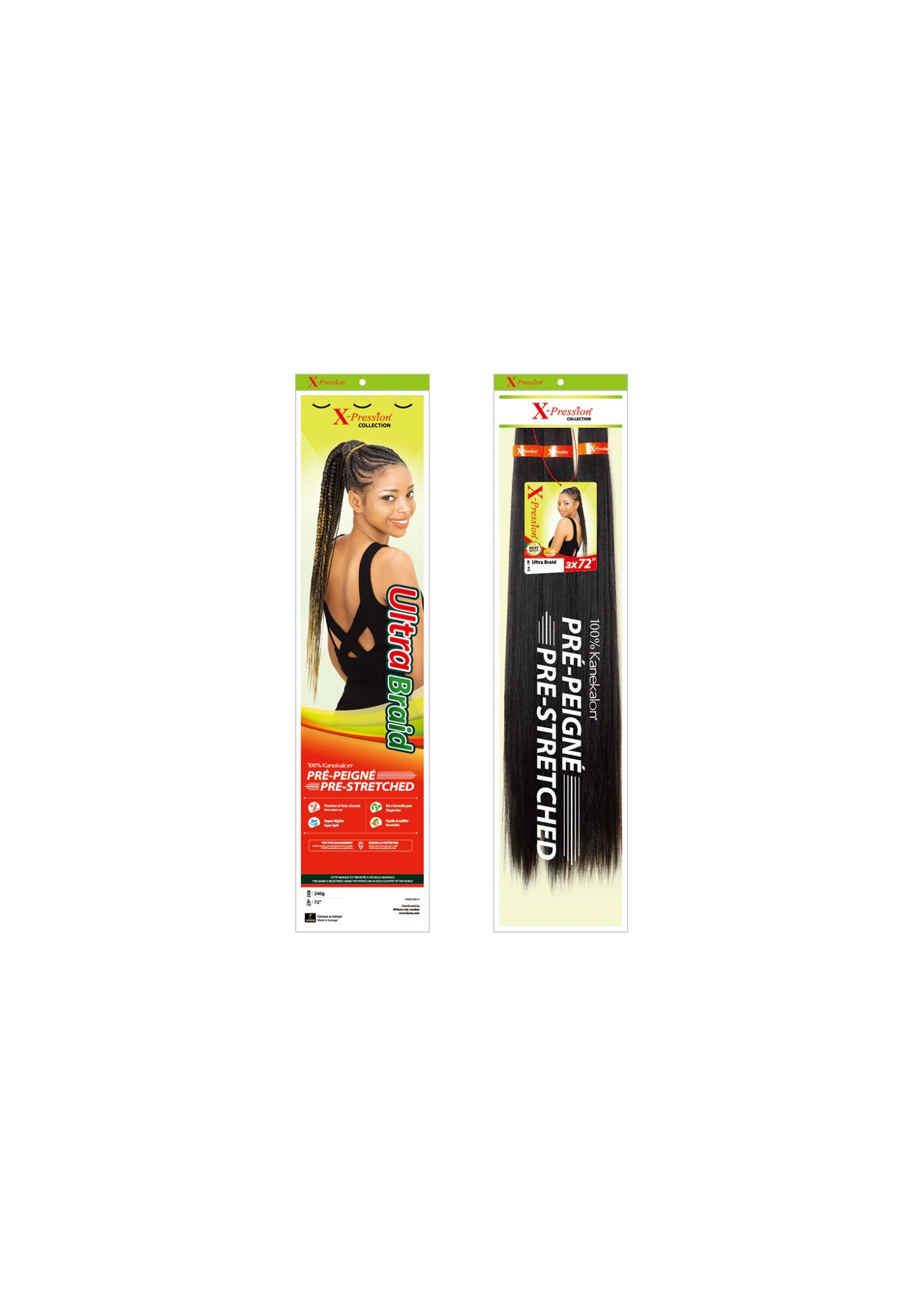 X-Pression Ultra Braid Pre-Stretched – Zachte en Flexibele Vlecht Extensions