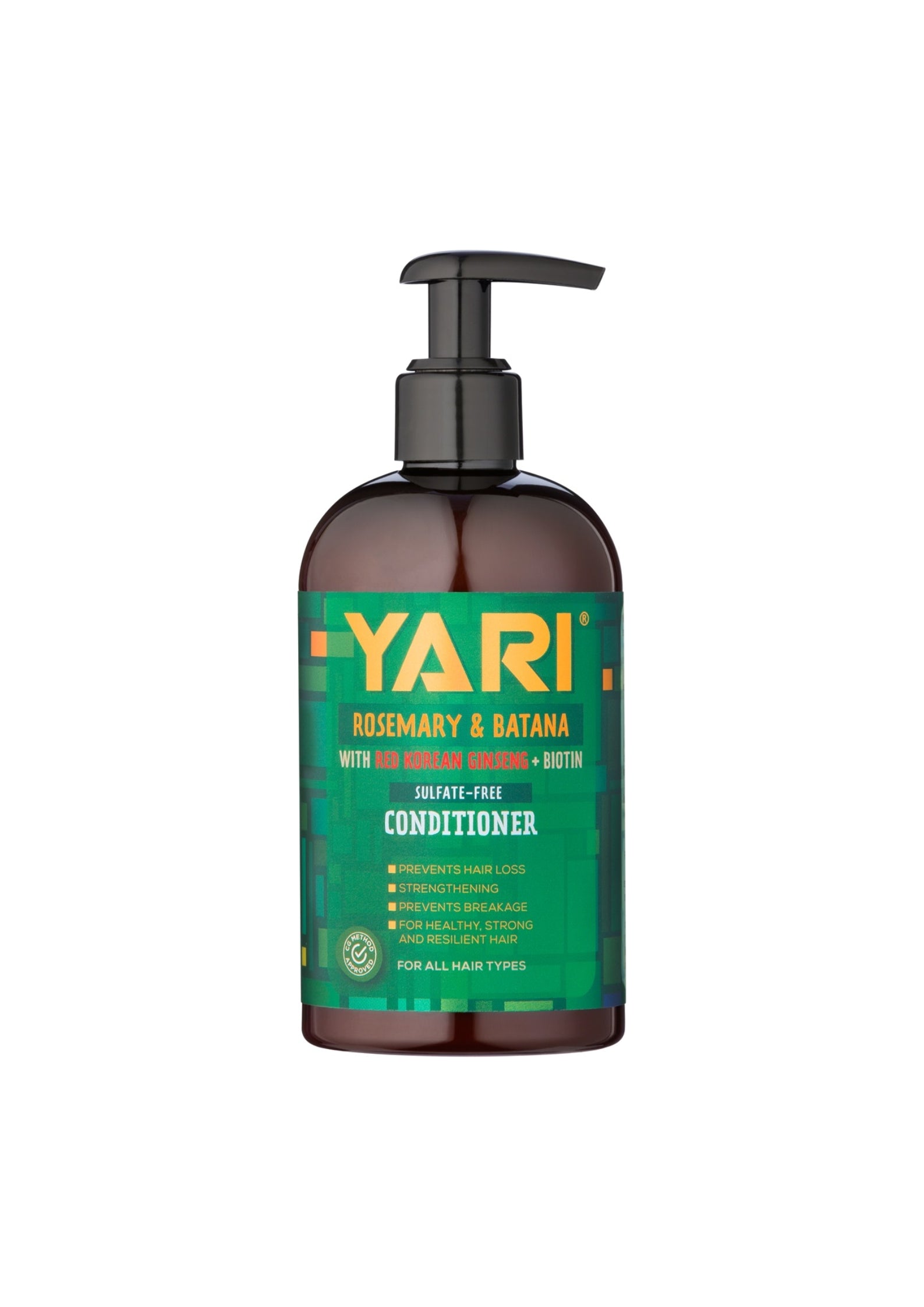 Yari Rosemary & Batana Conditioner 360ml – Herstellende Conditioner voor Sterk, Zacht en Minder Breekbaar Haar
