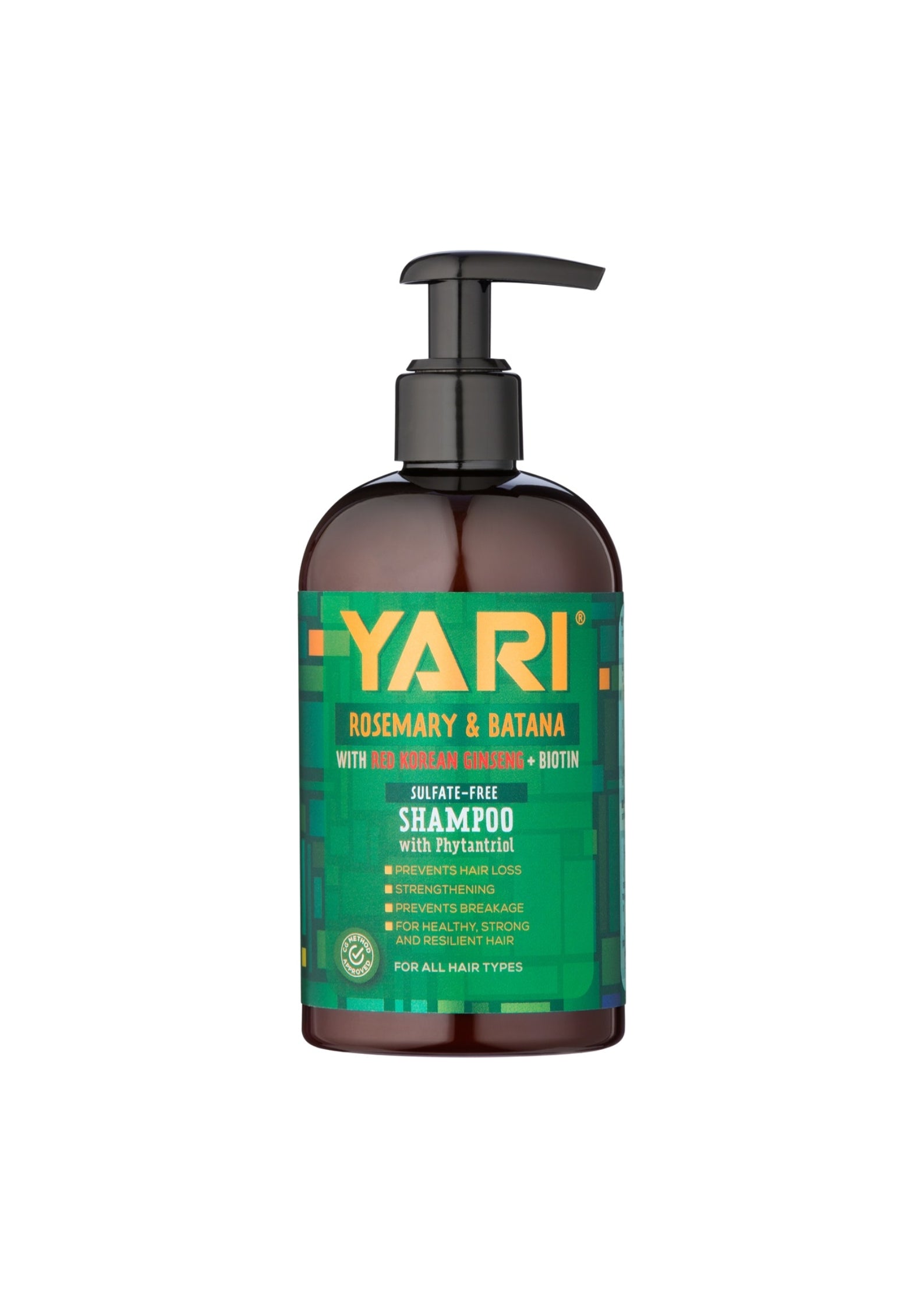 Yari Rosemary & Batana Shampoo 360ml – Herstellende Shampoo voor Groei, Sterkte & Gezonde Hoofdhuid