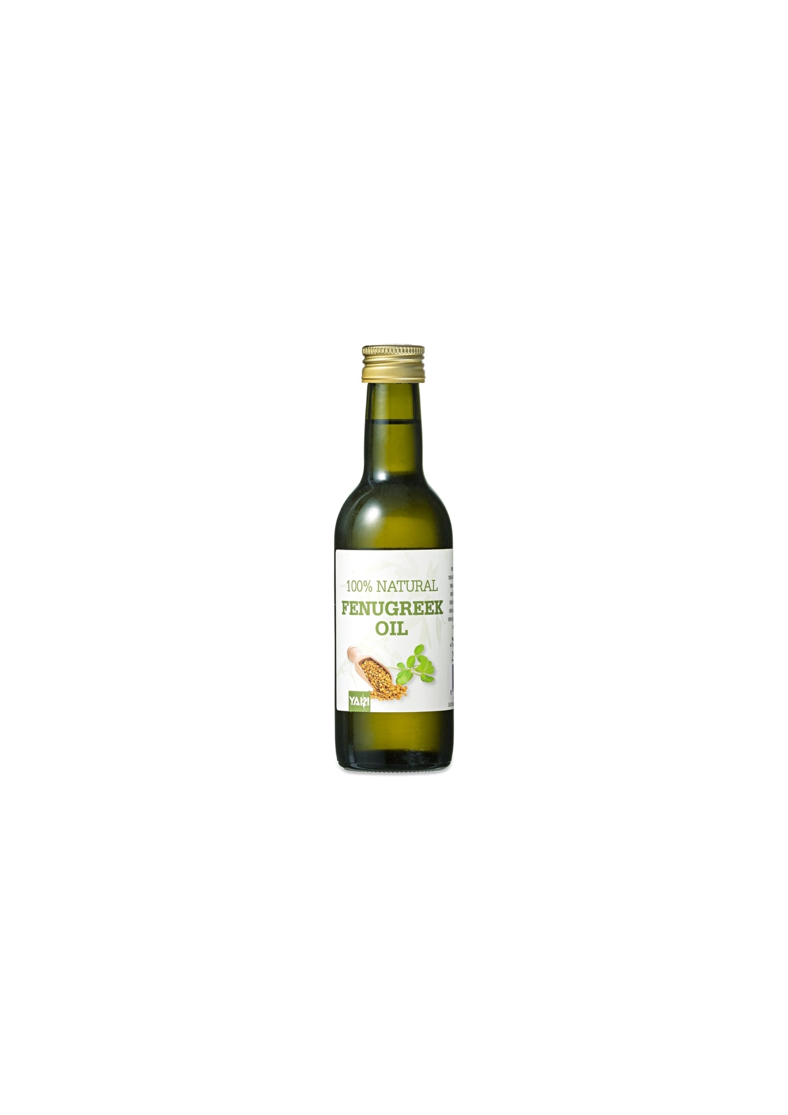 Yari 100% Natural Fenugreek Oil 250ml – Voedende Haarolie voor Sterk Haar