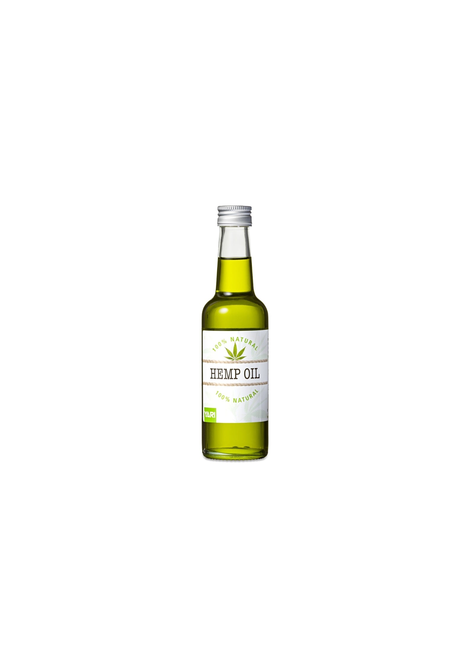 Yari 100% Natural Hemp Oil 250ml – Verzorgende Hennepolie voor Huid & Haar